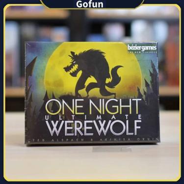 Imagem de Jogo de tabuleiro One Night Ultimate Werewolf para festa em família