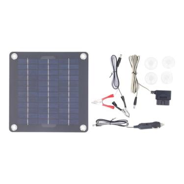 Imagem de Aramox Carregadores de Bateria Solar Kits de Carregamento 12V 18V Kit de Carregador de Bateria Solar para Barco de Carro RV