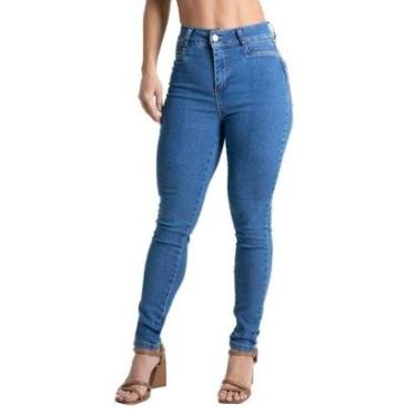 Imagem de Calça Jeans Sawary Levanta Bumbum - 280755 - Azul Claro 46-Feminino