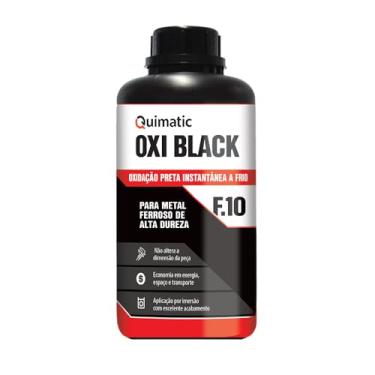 Imagem de Oxi Black F10 Oxidação Preta a Frio 1 L Quimatic Tapmatic