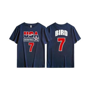 Imagem de Camiseta Masculina Oversize Vintage Dream Team 1992 Basquete Casual Al