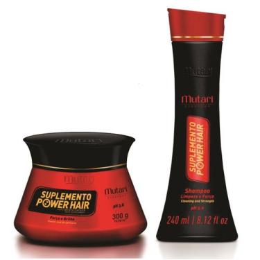 Imagem de Mutari kit power hair shampoo + mascara everiday