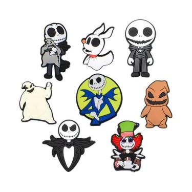 Imagem de Conjunto De 5-25 Peças De Charms De Sapato Cartoon Coraline Secret Doo