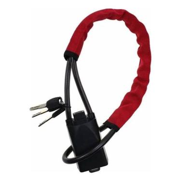 Imagem de Cadeado Trava Antifurto Para Volante No Cinto De Segurança