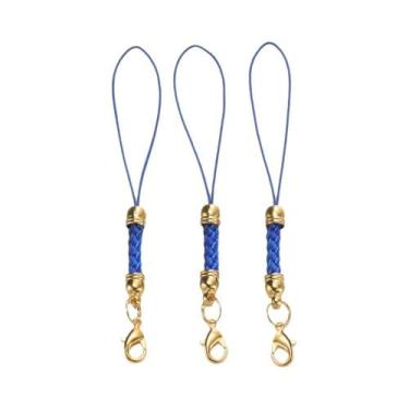 Imagem de Corda Para Chaveiro DIY Com Fecho Lagosta, Argolas De Ligação, Cordão 