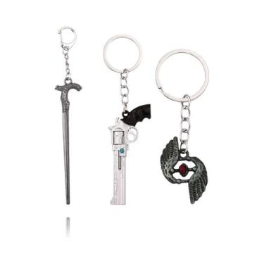 Imagem de Chaveiro De Espada Geralt De Devil May Cry 5 Para Homens, Acessórios D