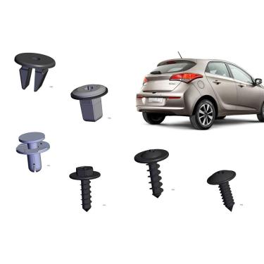 Imagem de Kit Presilha Parachoque Hb20 Traseiro 2020 Em Diante