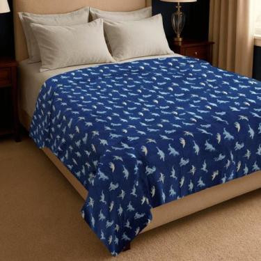 Imagem de Cobertor Manta Solteiro Microfibra Fleece Quente Arte Cazza - Arte & C