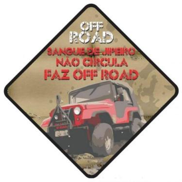 Imagem de Adesivo Jeep Sangue De Jipeiro Adesivo Externo