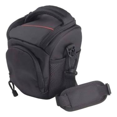Imagem de Bolsa Case Câmera Photopro Athena Canon Nikon Lente Gr Preto