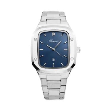 Imagem de Relógio De Luxo Masculino Quartz Estilo Royal Oak Com Pulseira De Aço 