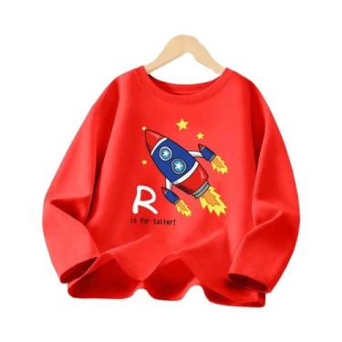 Imagem de Camiseta De Manga Comprida Para Bebês Meninos, Primavera E Outono, Des