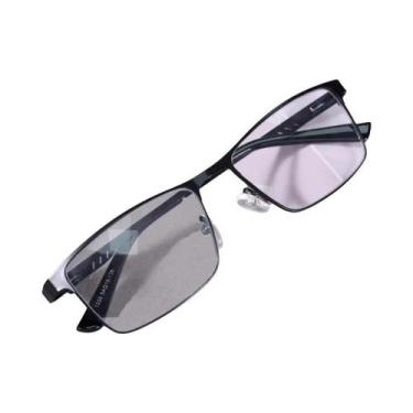 Imagem de Óculos De Leitura Com Bloqueio De Luz Azul Para Homens, Armação De Met