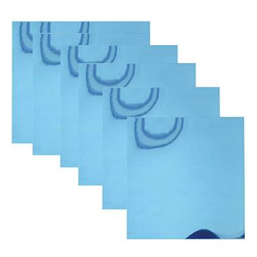 Imagem de Azulejos de Espelho PET Reflexivos Autoadesivos Flexíveis Folhas Não-Vidro para Decoração Residencial Sala Estar Banheiro e Uso Diário