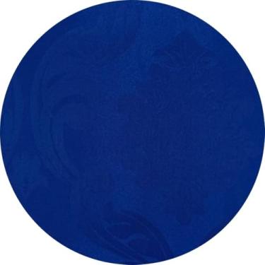 Imagem de Tecido Jacquard Jacar Medalhão Adamasco ou Adamascado Brocado 2,80 Metros de Largura Para Toalha de Mesa, Cortina, Forrar Almofada Cadeira Sofá 1 metro (Azul Royal08)