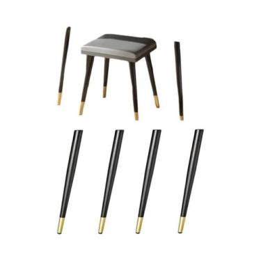 Imagem de Pés De Móveis De Metal (4 Peças) - Acessórios De Reposição Para Mesa, 