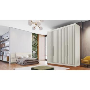 Imagem de Guarda-roupa de Casal 4 Portas Potente - Móveis Europa