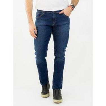 Imagem de Calça Masculina Slim Jeans Azul Tradicional Elastano Anticorpus-Feminino