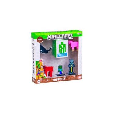 Imagem de Figura Sortidas Minecraft 3D Pack 6  Série 2 Multikids - BR2555 BR2555