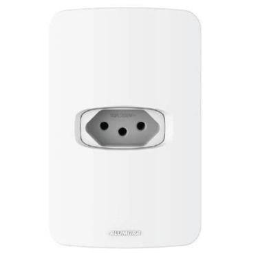 Imagem de Conjunto Montado Gracia 4X2 + 1 Tomada 10A 250V Alumbra