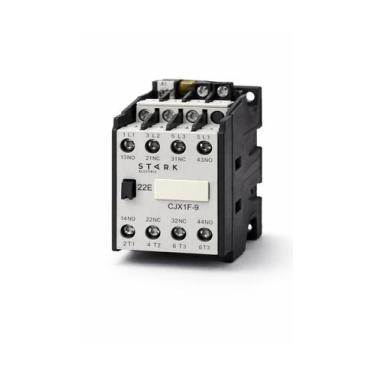 Imagem de Contator Trifásico CJX1F 9Amp. 110V 3TF40 2NA + 2NF Stark - Stark Elec