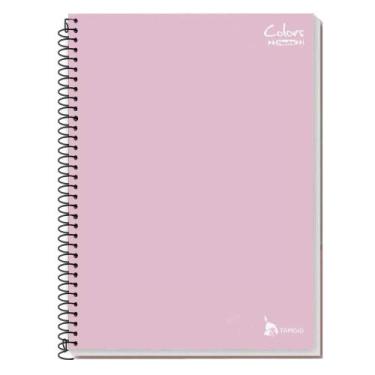 Imagem de Caderno Universitário Tamoio Espiral 200Fls Tons Pastéis, Lilás