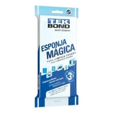 Imagem de Esponja Mágica Limpeza Pesada Tekbond - Congratulations Store