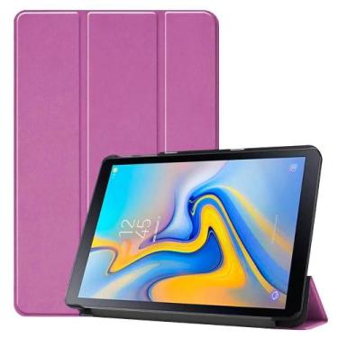 Imagem de Kit capa capinha case smart compativel tablet galaxy tab a7 t500 t505 