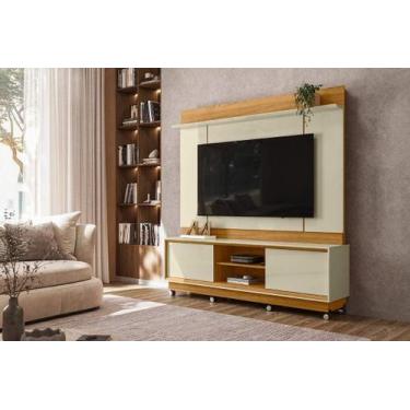 Imagem de Home Theater Siena para TV de até 75 polegadas (Com Rodízio) - Cumaru 
