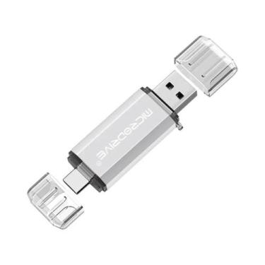 Imagem de Pen Drive USB C 128GB 64GB 32GB 16GB 8GB 4GB 2GB 1GB Para Smartphone A