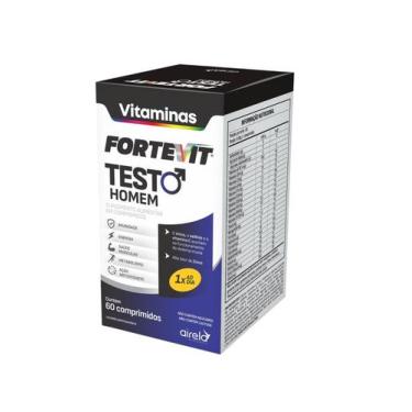 Imagem de Fortevit Testo Polivitamínico & Mineral - 60 Comprimidos - Airela