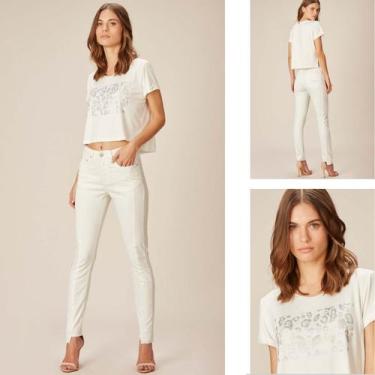 Imagem de T-Shirt fashion Acostamento MC off white, Off white