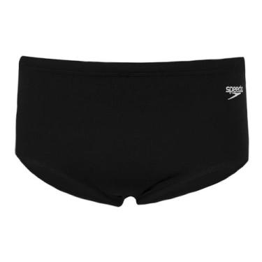 Imagem de Sunga Speedo Básica 14cm Aqua Plus Masculina, P, Preto