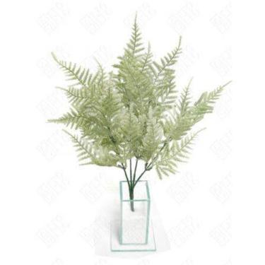 Imagem de Buque com 05 Folhagens de Pinheiro Verde em Plastico 38cm - H8
