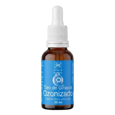 Imagem de Óleo de Girassol Ozonizado 30ml - 100% Puro - RHR COSMÉTICOS