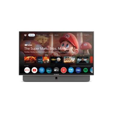 Imagem de Smart TV Portátil AIWA 24” Full HD HDR10 Dolby Audio Google TV Bateria de 3h AWS-TV-24-...