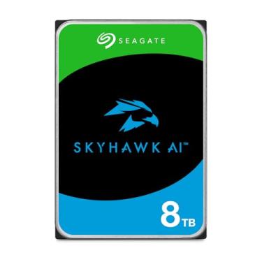 Imagem de Seagate HD INT. 8TB ST8000VE001 SKYHAWK, Cor: Preto