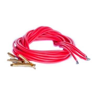 Imagem de Tala De Ligação Com Fio Vermelho 6 Unidades Com 30Cm 41658 Frateschi