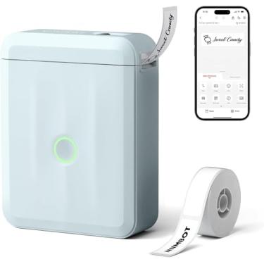 Imagem de NIIMBOT D110 Etiquetadora, Mini Impressora para famílias e cozinha, Azul