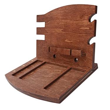 Imagem de Suporte de armazenamento de mesa, mantém organizado e durável, organizador de objetos pequenos e leves para casa