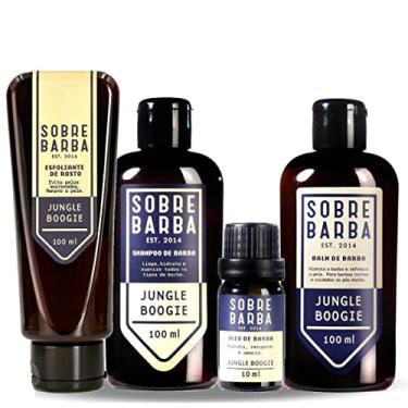 Imagem de Kit Shampoo + Balm + Esfoliante + Óleo SOBREBARBA Jungle Boogie