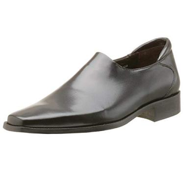 Imagem de Sapato masculino Donald J Pliner Rex sem cadarço, Black Nappa Stretch, 7.5