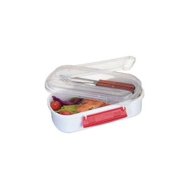 Imagem de Marmita Com Porta Talheres 715Ml