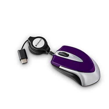 Imagem de Verbatim Mini Mouse óptico USB-C para Viagem - Roxo