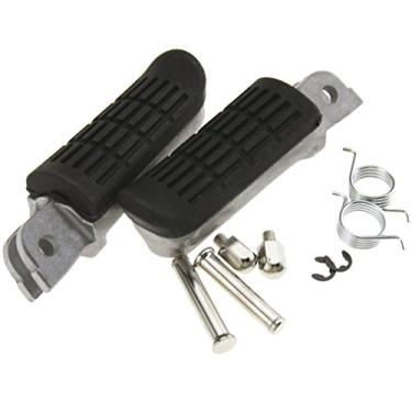 Imagem de Par de apoio para os pés de motocicleta compatível com Yamaha FJR 1300 FZ6 FZ400 FZ1 XJ6