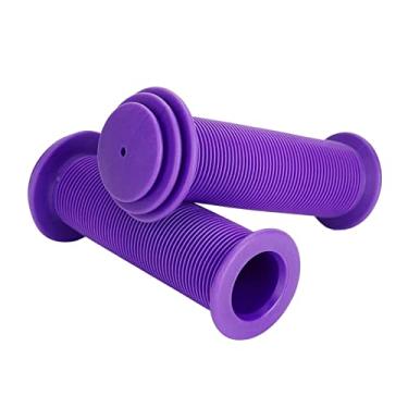 Imagem de 2x Punhos de guidão de bicicleta macios, de bicicleta, manga de resistência a choques, punhos de bicicleta, para, Roxo