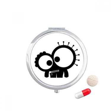 Imagem de Estojo de comprimidos alienígena monstro criatura alienígena de bolso para remédios