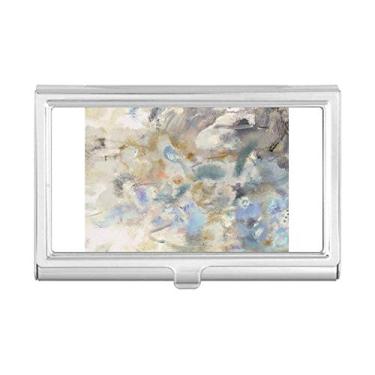 Imagem de May Lotus XJJ Porta-cartões de visita com pintura a óleo