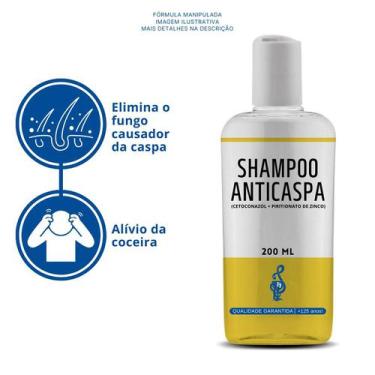 Imagem de Shampoo Anticaspa 200ml - ( Alívio Da Coceira, Descamação, Caspa ) - F