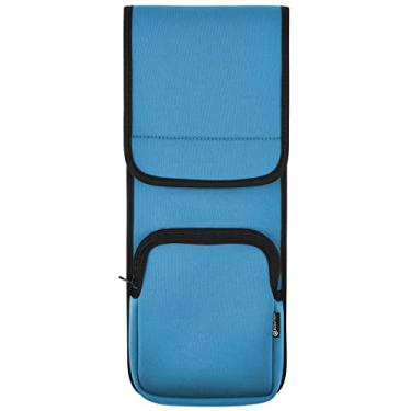 Imagem de Case Star Bolsa de viagem para teclado para teclado mecânico e padrão de esportes esportivos de jogos de tamanho real (até 45 cm) - capa de teclado de neoprene com altura ajustável e forro acolchoado